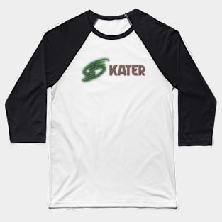 Galaxy Skater Skating Baseball T-Shirt